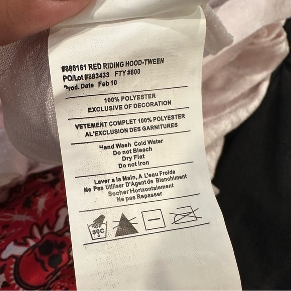 Little Red Riding Hood Costume - Picture 11 of 11